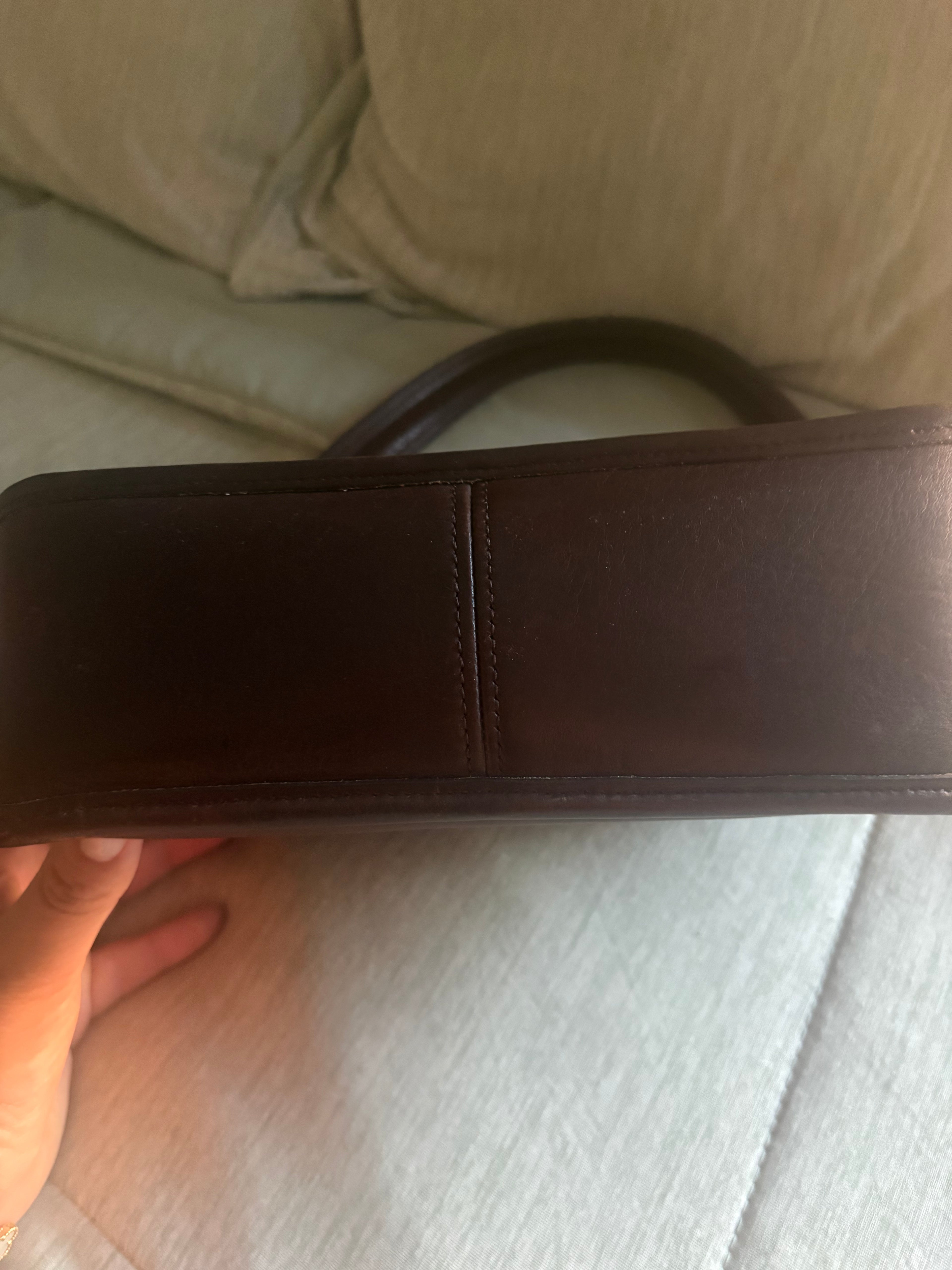 Coach brown leather rambler 9061