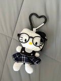Hello kitty plaid dress charm