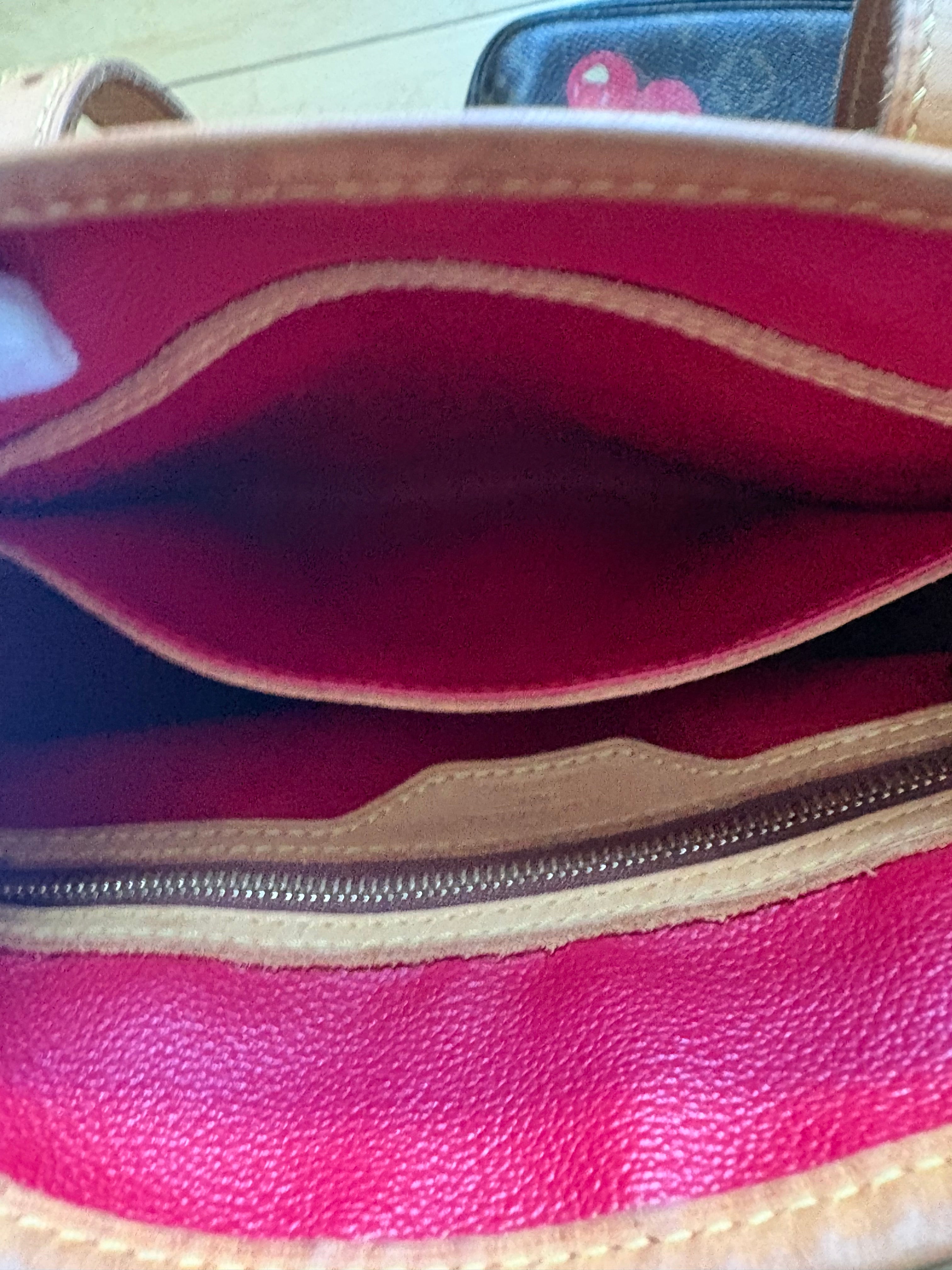 Louis vuitton Murakami cherry bucket bag and pouch