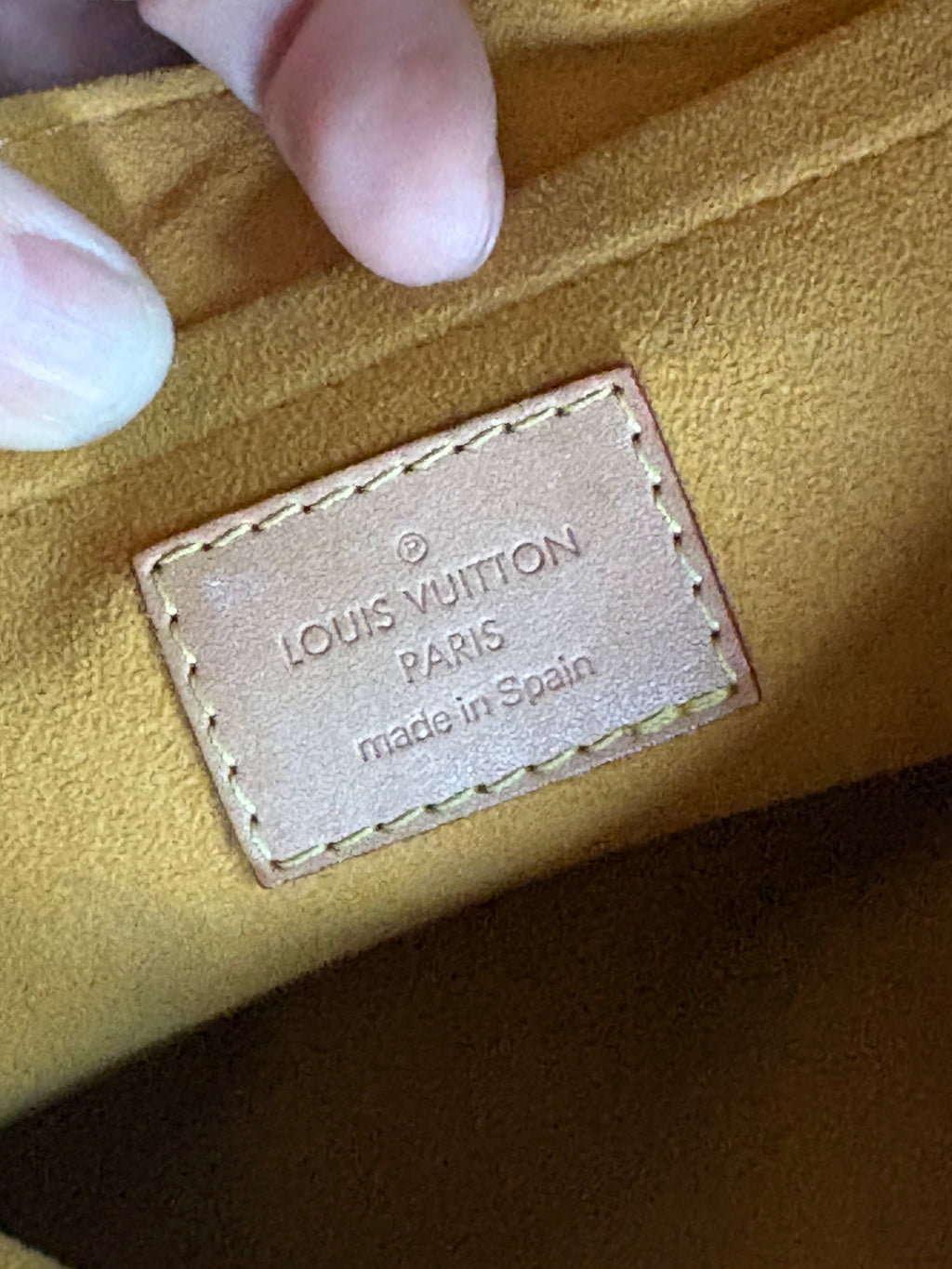 Louis Vuitton Denim mini Pleaty