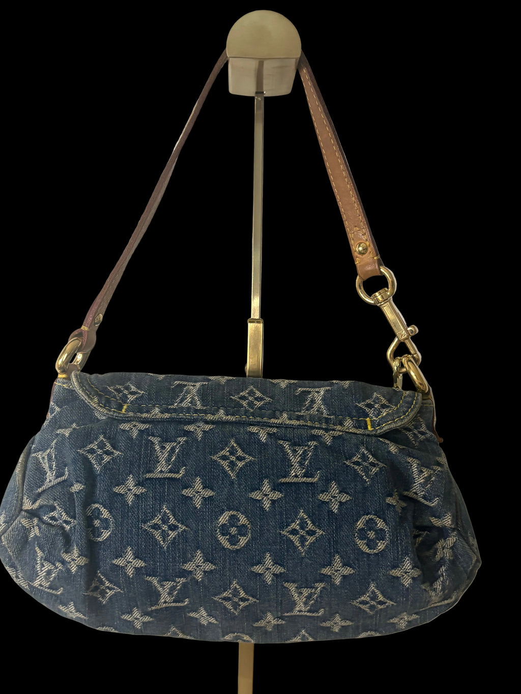 Louis Vuitton Denim mini Pleaty