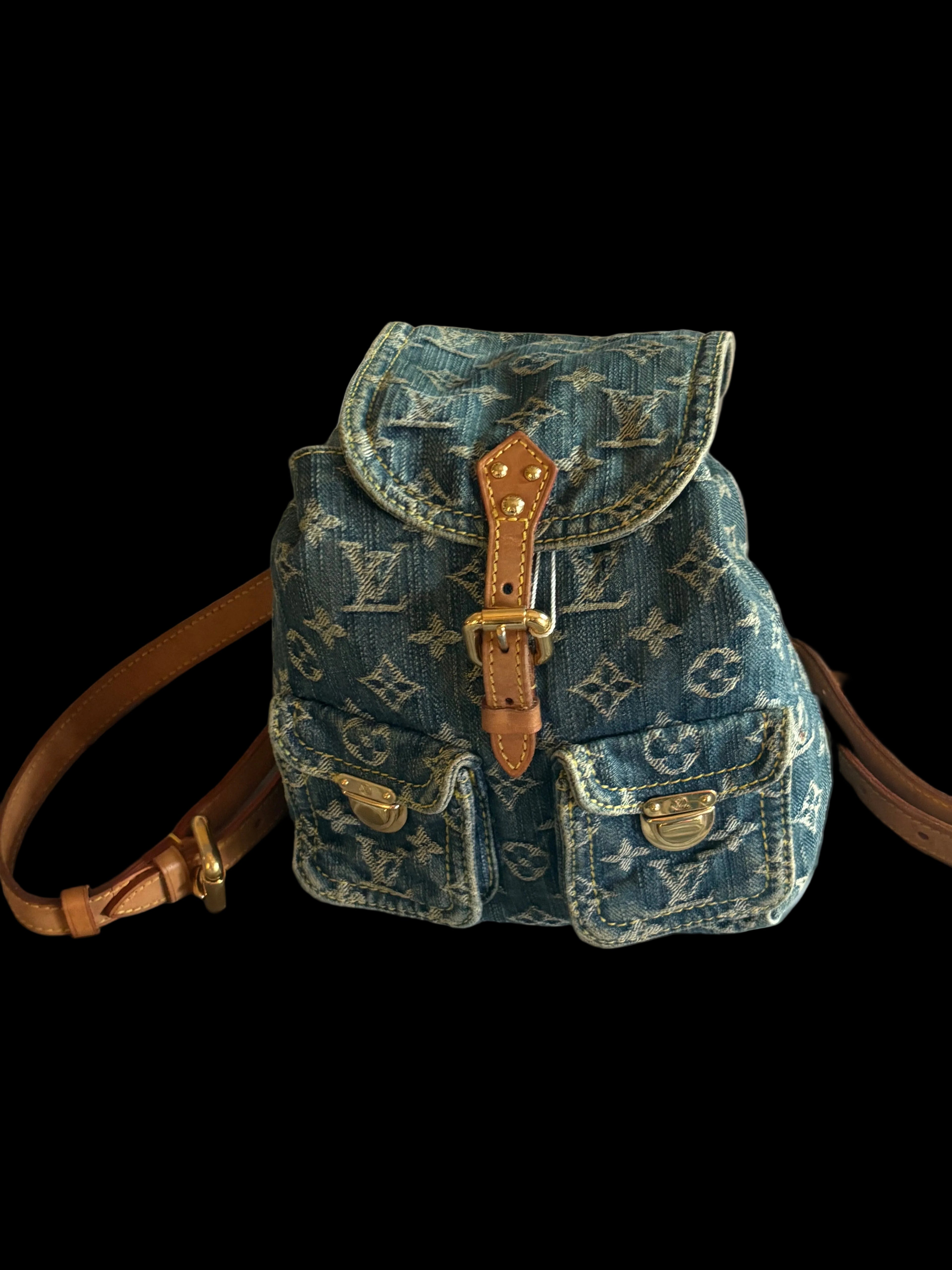 Louis vuitton Denim sac a Dos Pm