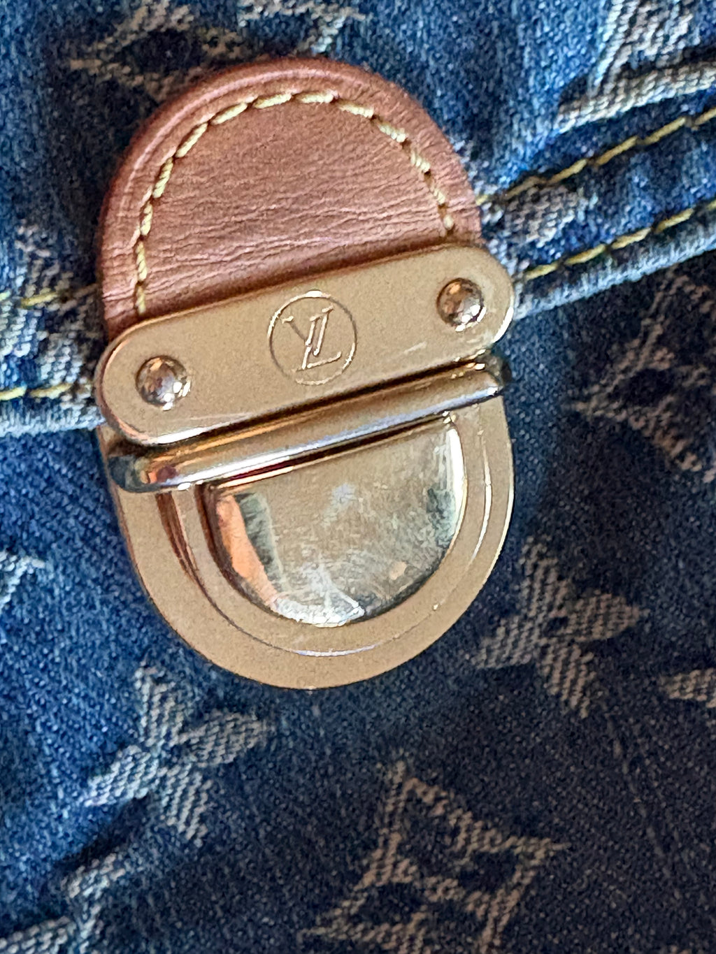 Louis Vuitton Denim mini Pleaty