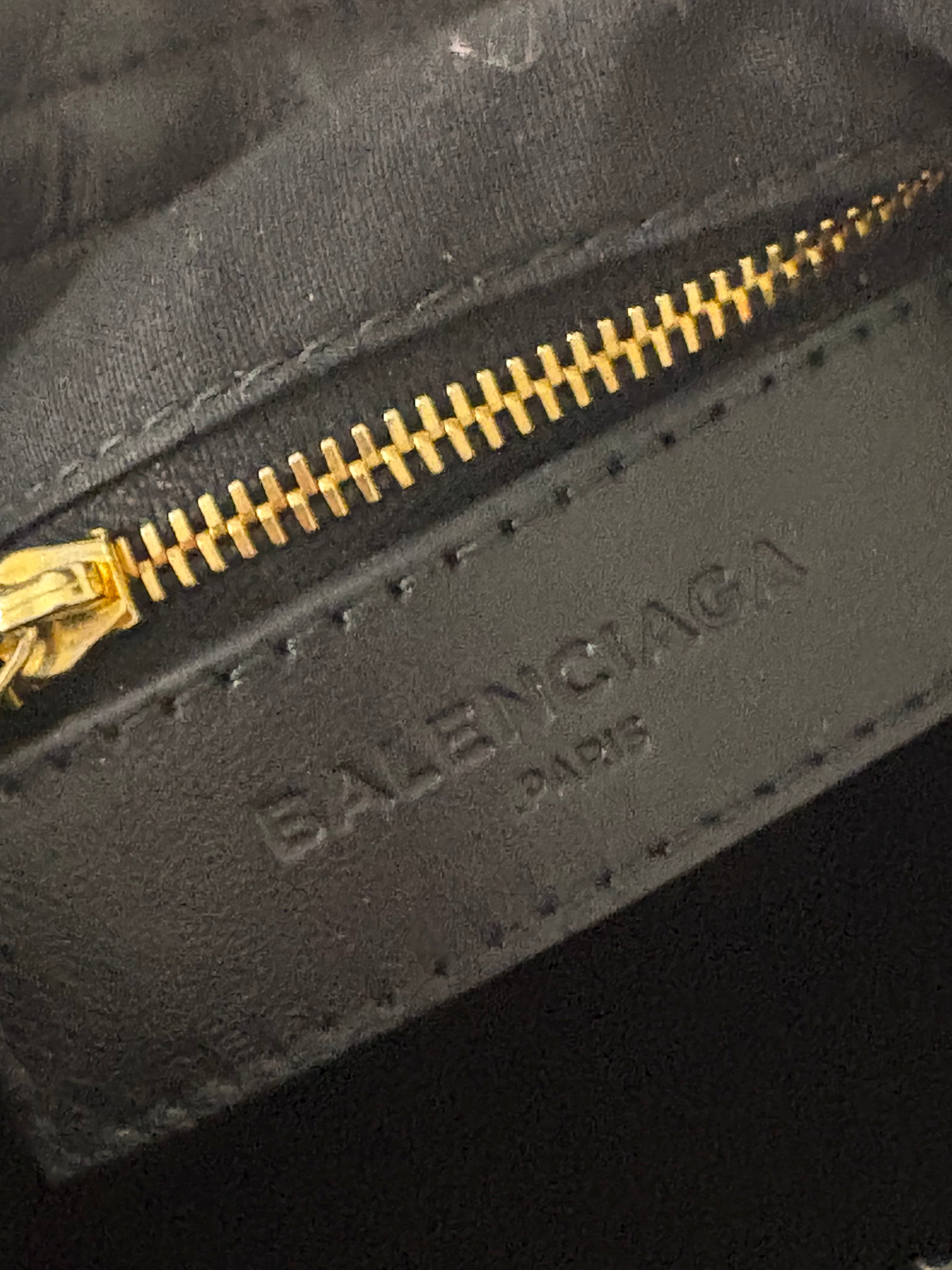 Balenciaga black town/city bag