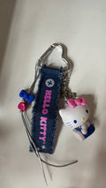 Denim Hello kitty charm